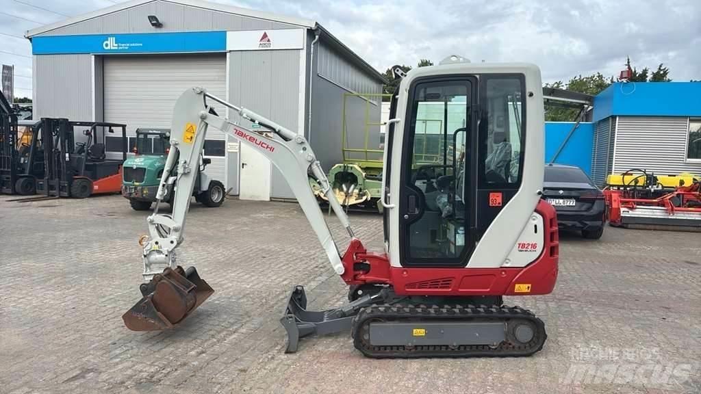 Takeuchi TB216 A Mini excavators < 7t (Mini diggers)