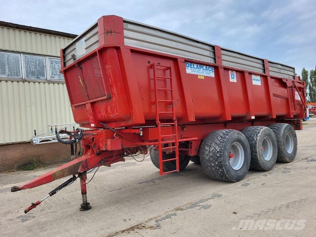 Delaplace 33 ton Tipper trailers