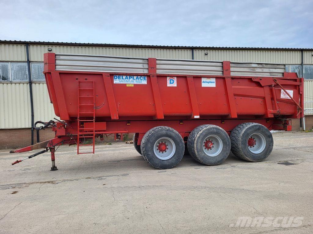 Delaplace 33 ton Tipper trailers
