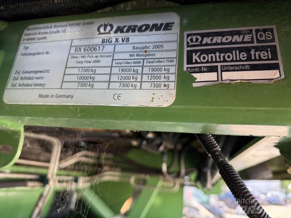 Krone Big X V8 Self-propelled foragers