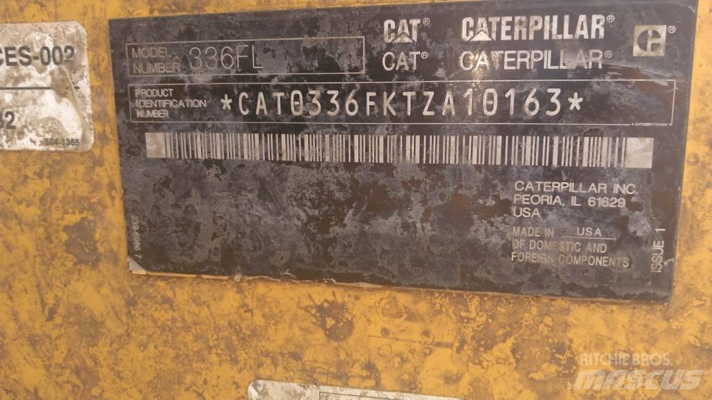 CAT 336 F L Crawler excavators