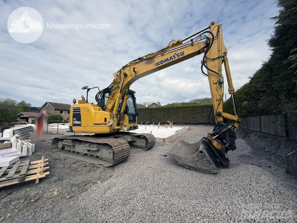 Komatsu PC 138 US Crawler excavators