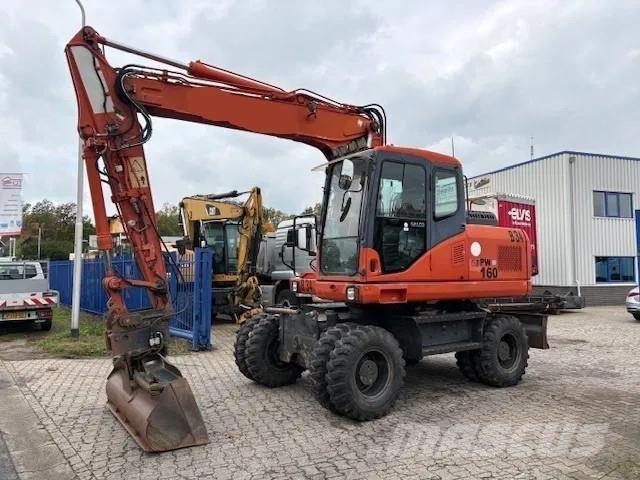 Komatsu PW 160 - 7EO Wheeled excavators