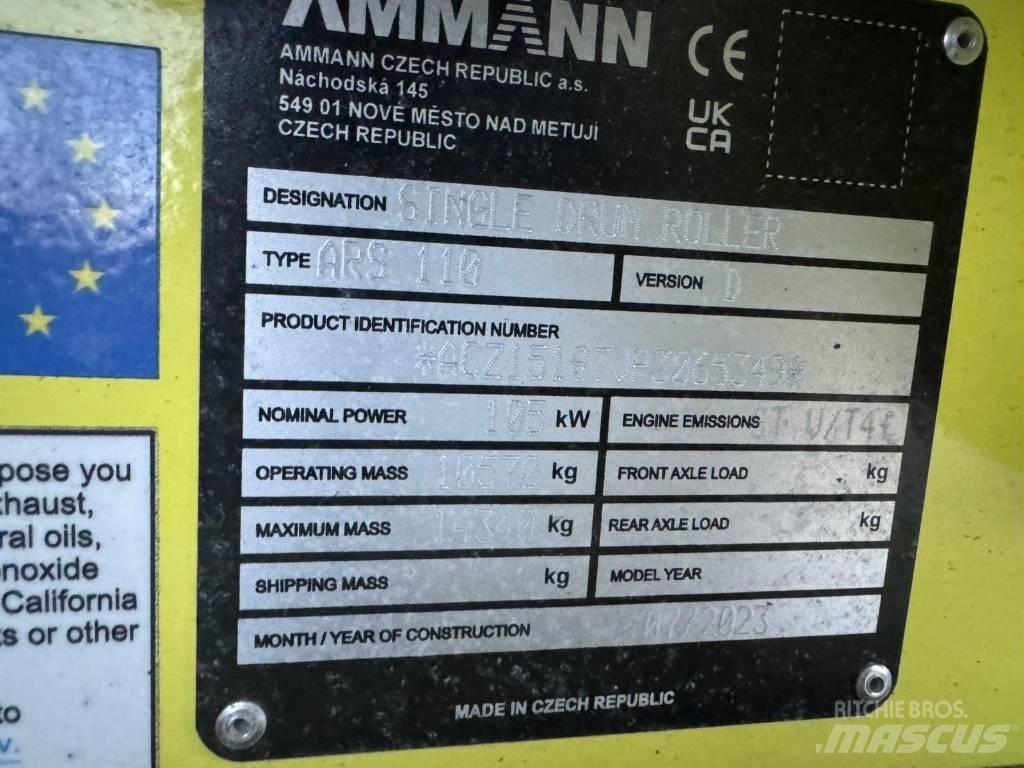 Ammann ARS 110 Single drum rollers