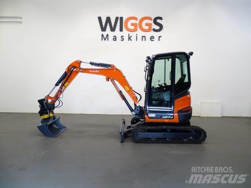 Kubota U 27-4 Mini excavators < 7t (Mini diggers)
