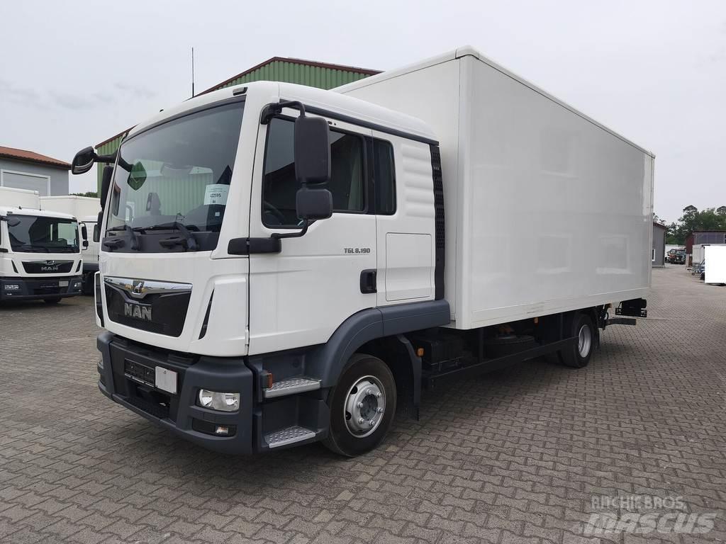 MAN TGL 8.190 Box body trucks