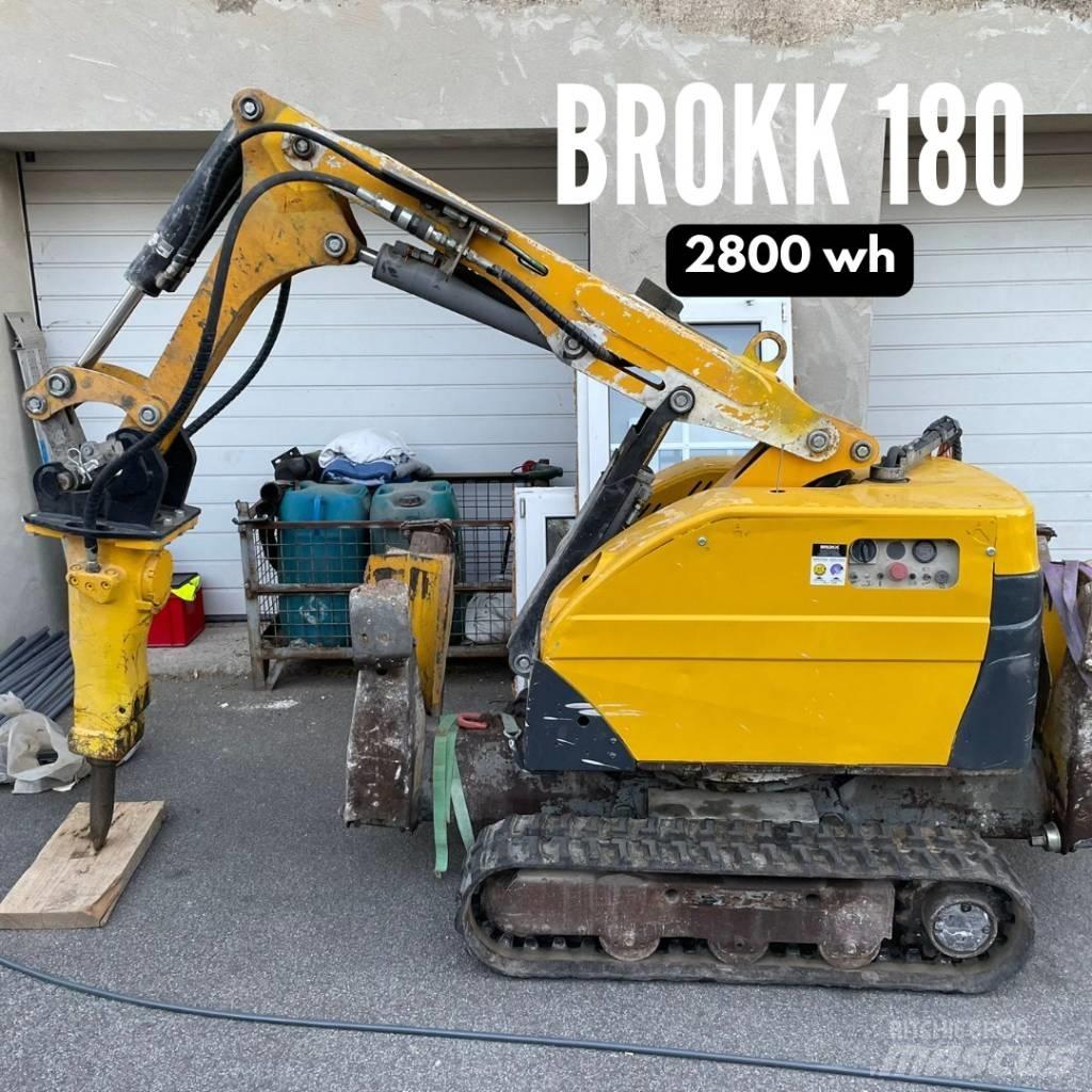 Brokk 180 Mini excavators < 7t (Mini diggers)