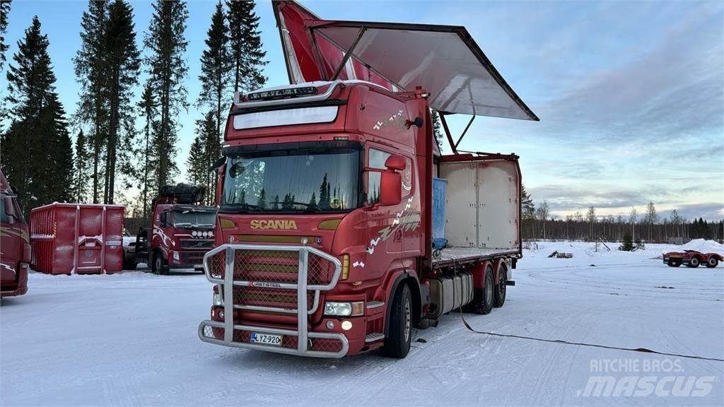 Scania R560 Wood chip trucks