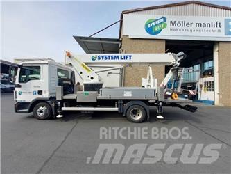 Palfinger P 280 CK Truck & Van mounted aerial platforms