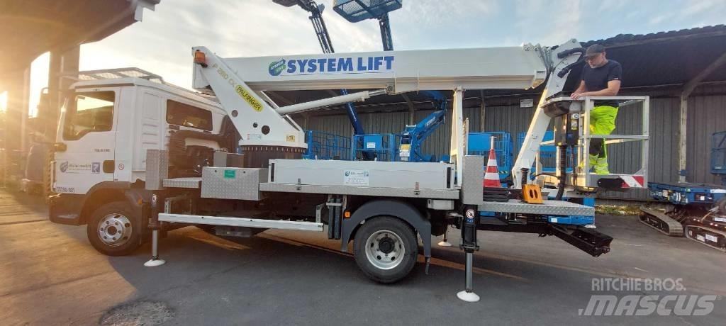 Palfinger P 280 CK Truck & Van mounted aerial platforms