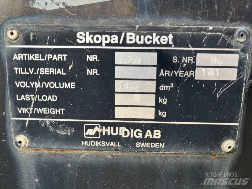 Huddig 1260 D Backhoe loaders