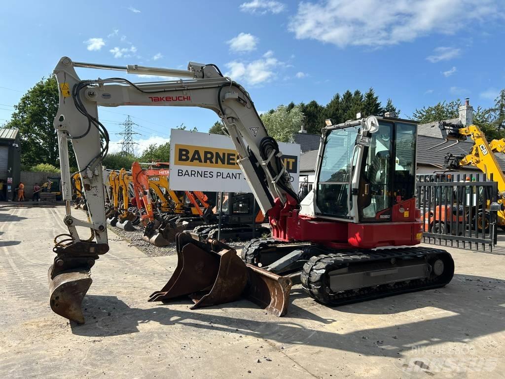Takeuchi TB 280 FR Midi excavators  7t - 12t