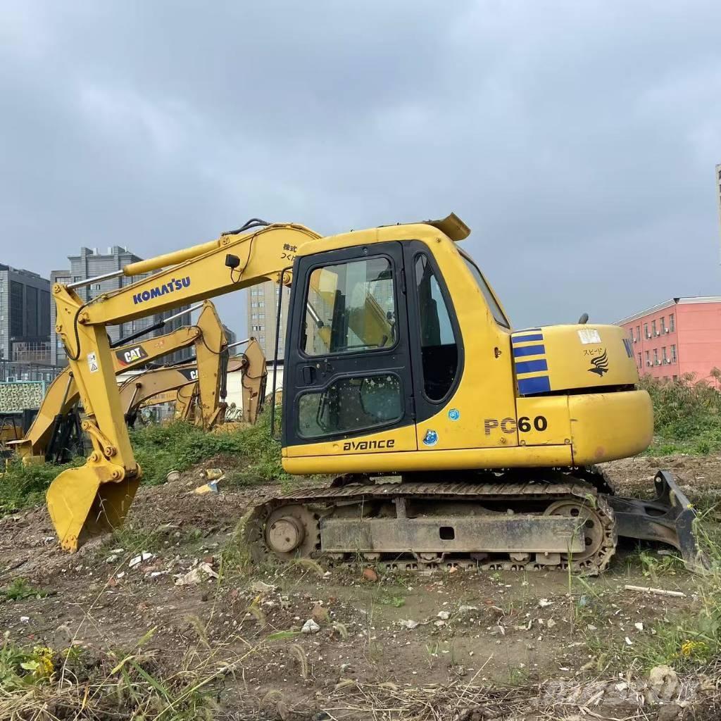 Komatsu PC60-7 Crawler excavators