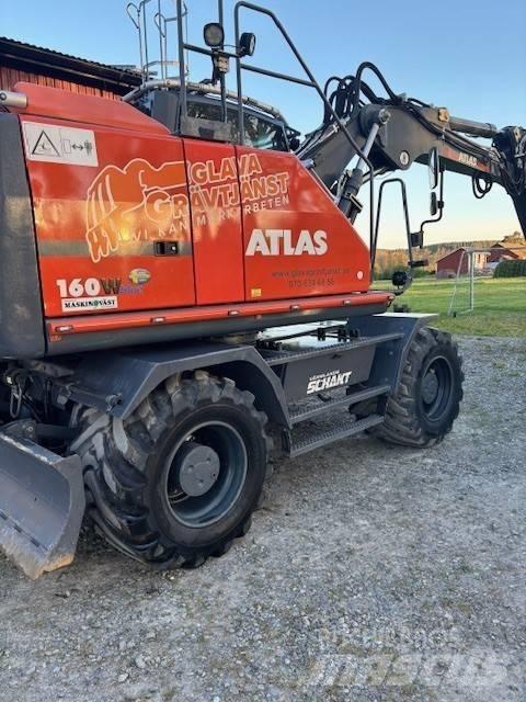 Atlas 160 W Wheeled excavators