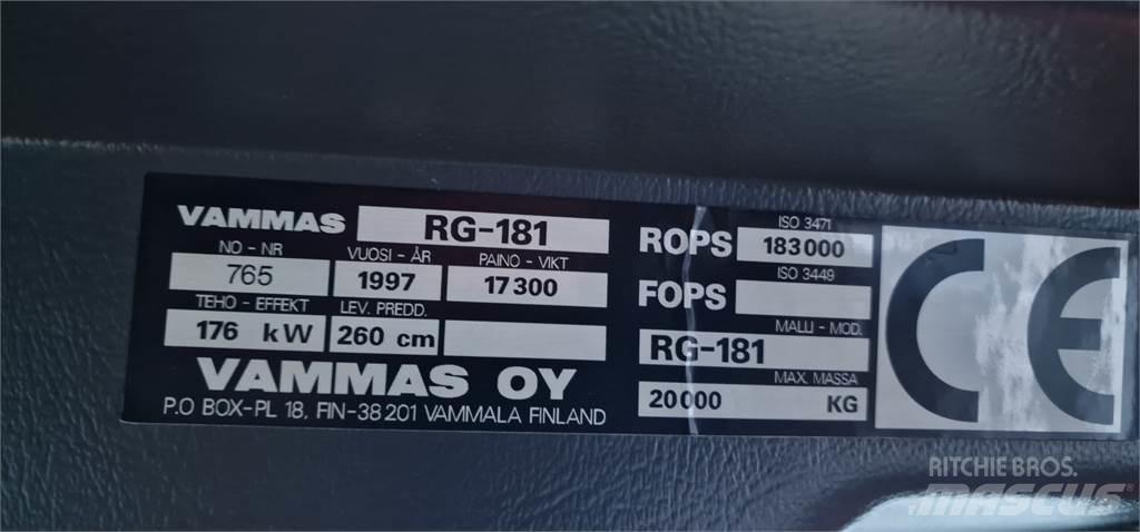 Vammas RG181 Graders