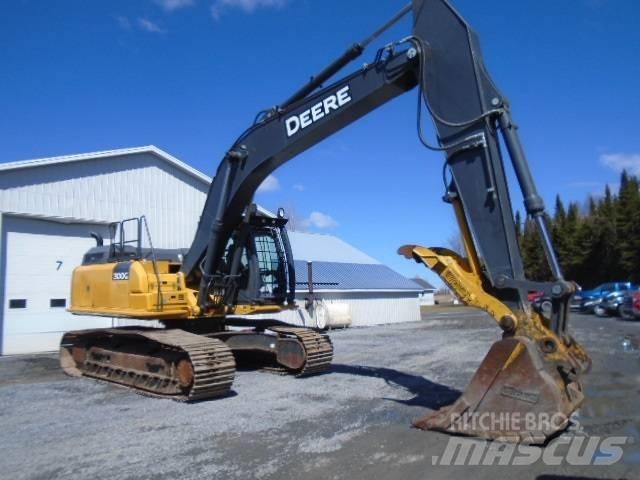 John Deere 300G LC Crawler excavators