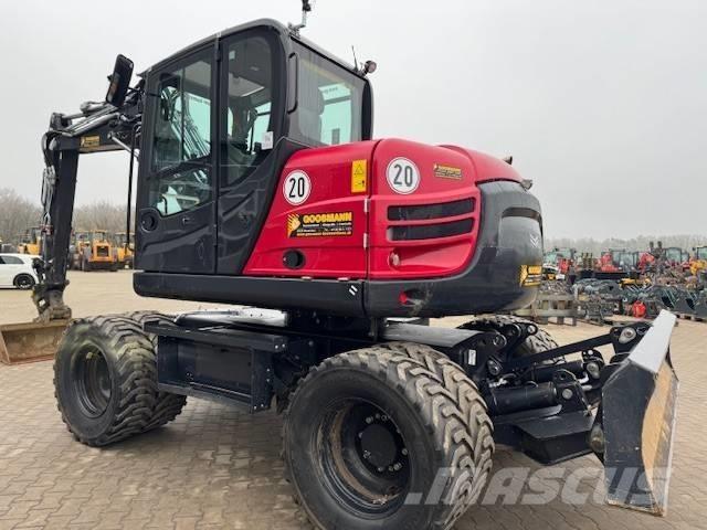Yanmar B 110 W Wheeled excavators