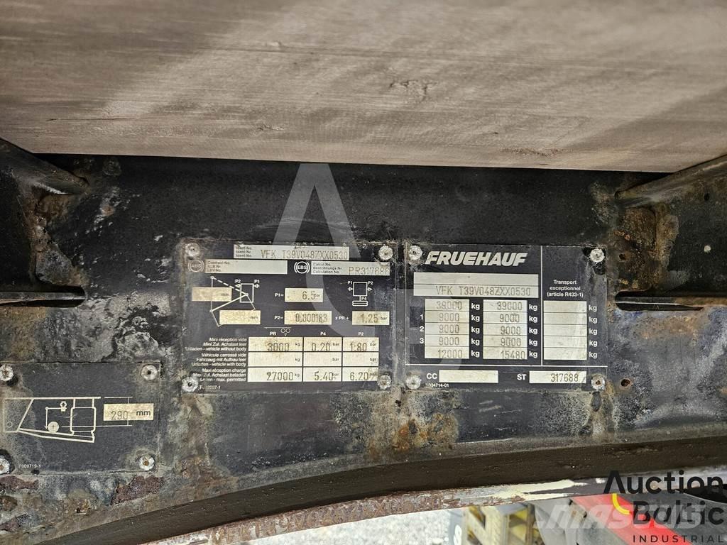 Fruehauf T39 Curtainsider semi-trailers