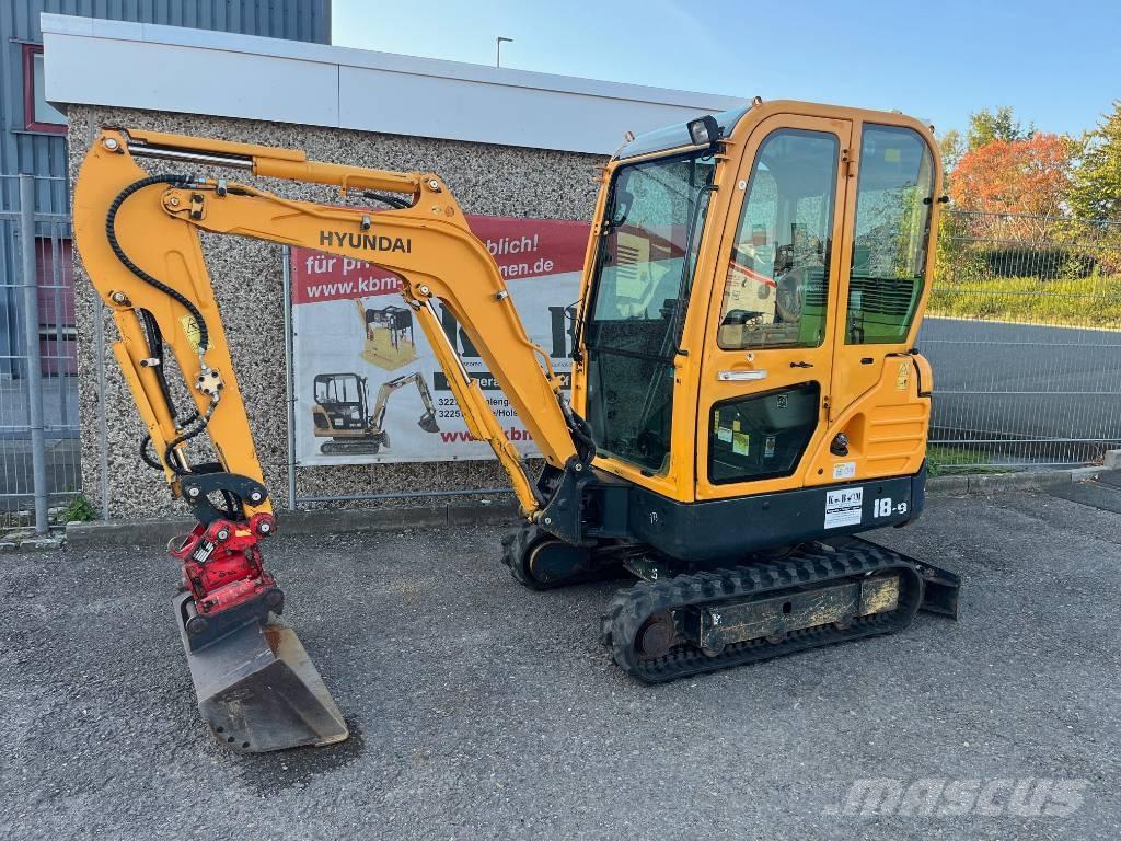 Hyundai R18-9 Mini excavators < 7t (Mini diggers)