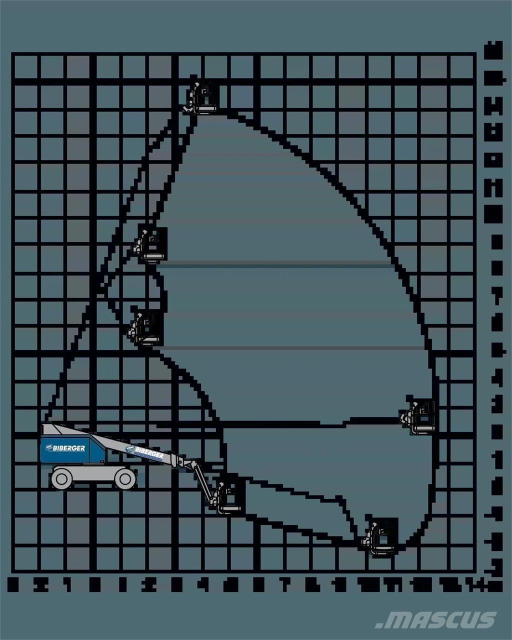 Aichi SP 14 DJ Telescopic boom lifts