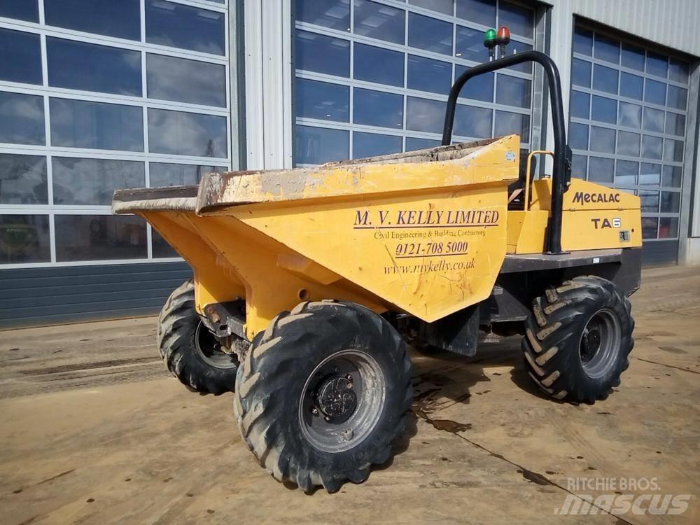 Mecalac TA6 dömper Articulated Dump Trucks (ADTs)