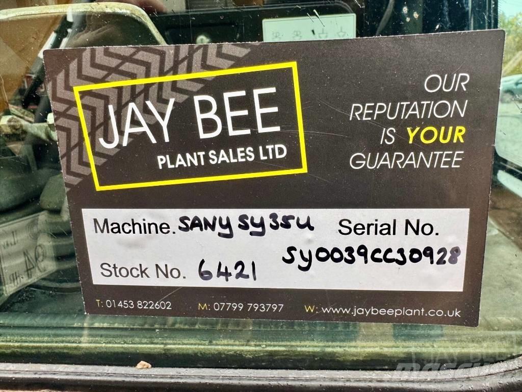 Sany SY 35 U Mini excavators < 7t (Mini diggers)