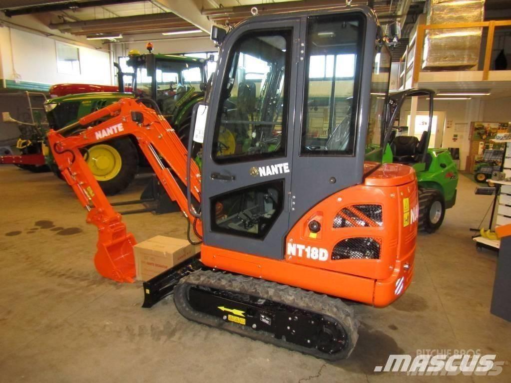 Nante NT 18 D Mini excavators < 7t (Mini diggers)