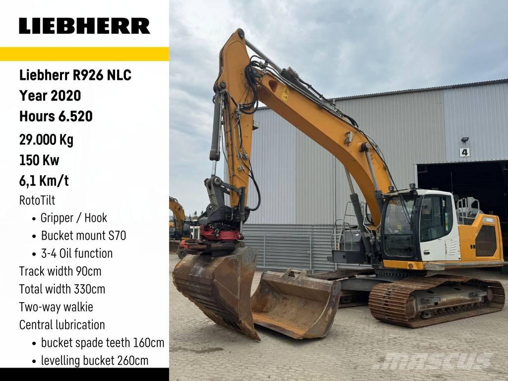 Liebherr R926 Crawler excavators