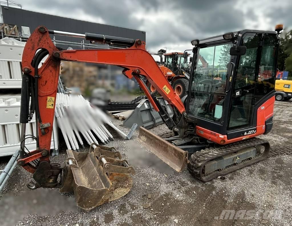 Kubota KX 027 Mini excavators < 7t (Mini diggers)