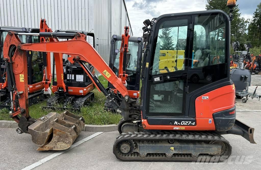 Kubota KX 027 Mini excavators < 7t (Mini diggers)