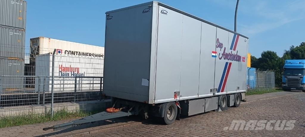 Floor 20 palet Box body trailers
