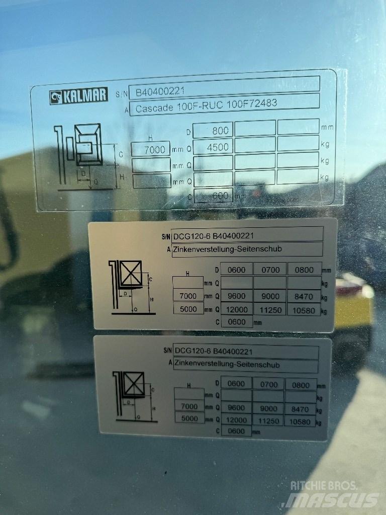 Kalmar DCG120-6 Diesel trucks