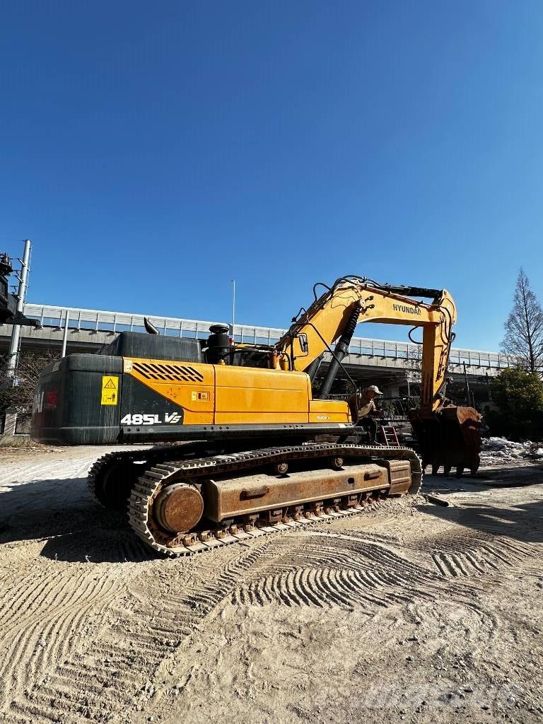 Hyundai R485LVS Crawler excavators