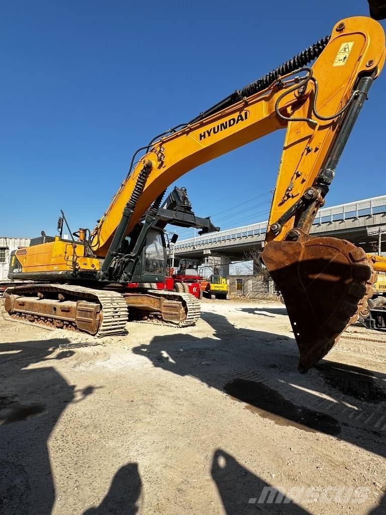 Hyundai R485LVS Crawler excavators