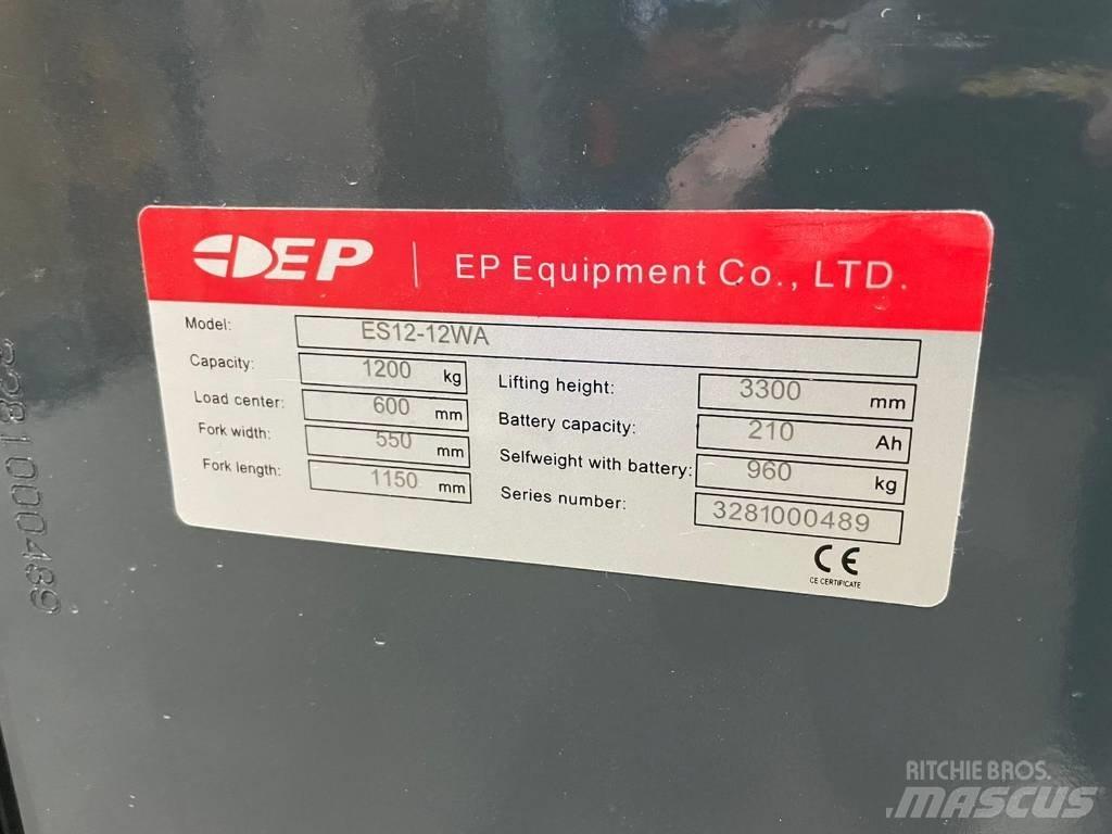 EP ES 12-12 WA Pedestrian stacker