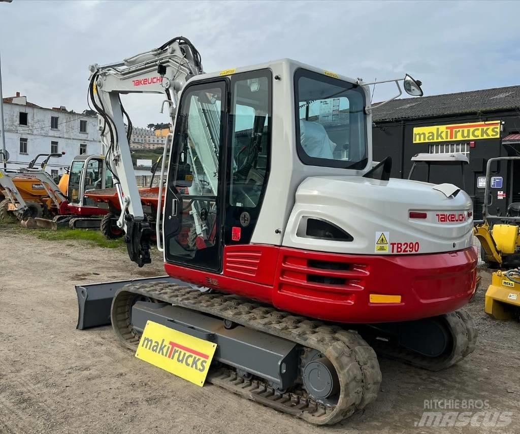 Takeuchi TB290 Midi excavators  7t - 12t