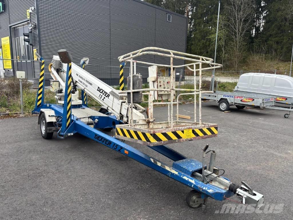 Dexter 15 Z Trailer mounted aerial platforms