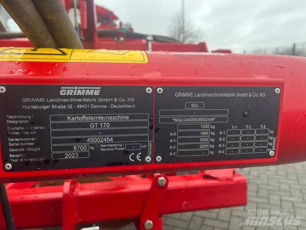 Grimme GT 170 Potato harvesters and diggers