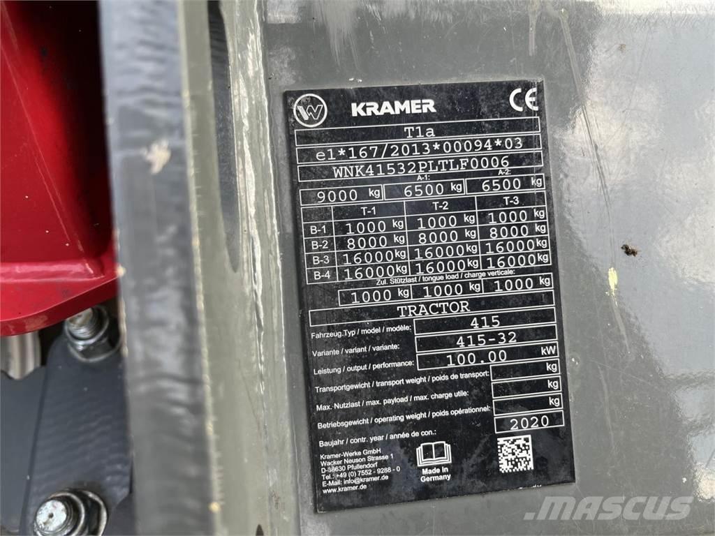 Kramer KT356 Telehandlers for agriculture