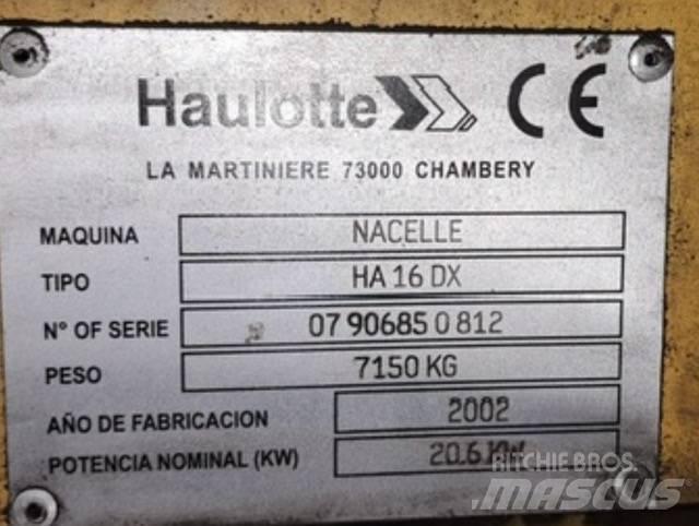 Haulotte HA 16 DX Articulated boom lifts