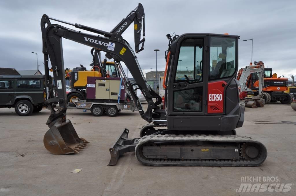 Volvo ECR50F Mini excavators < 7t (Mini diggers)