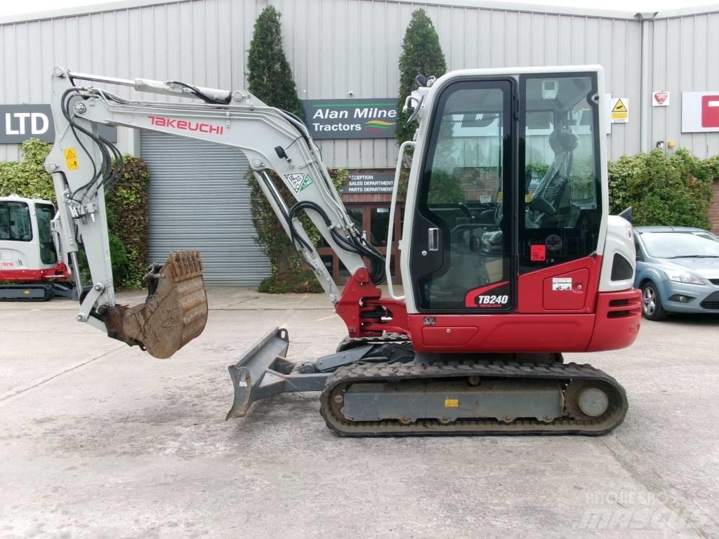 Takeuchi TB 240 Mini excavators < 7t (Mini diggers)