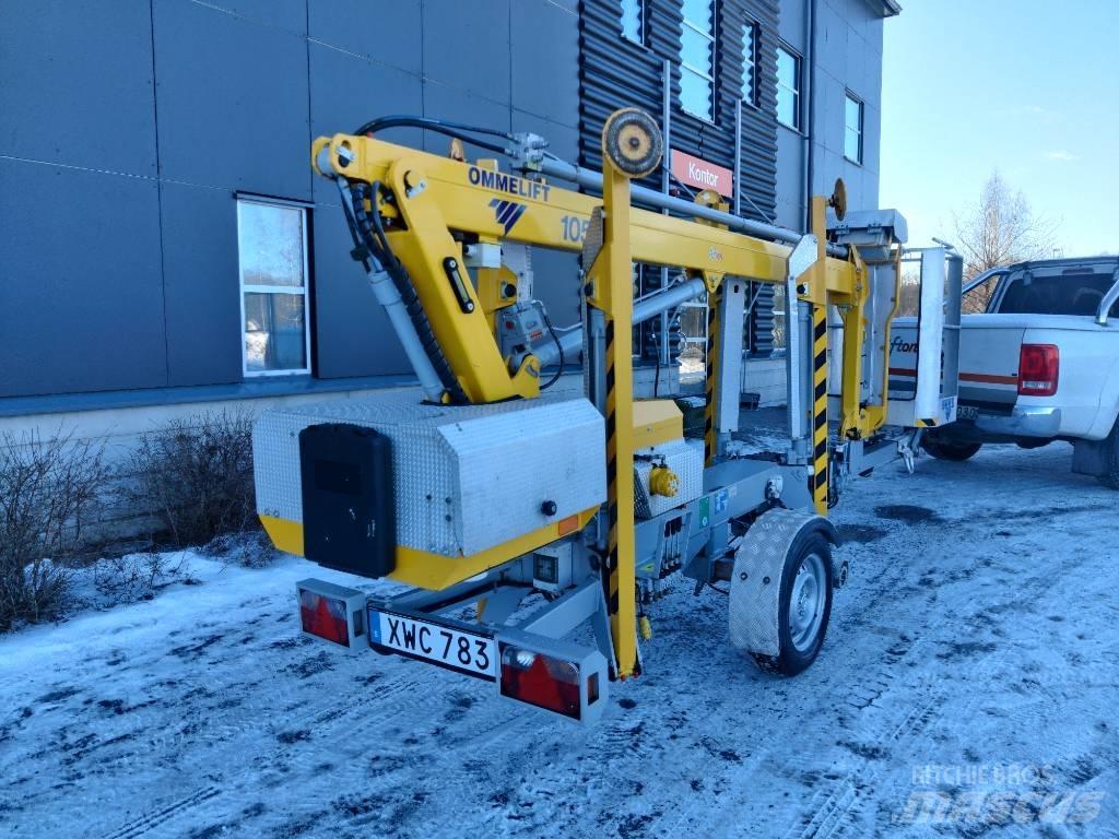 Omme 10,5E Skylift Trailer mounted aerial platforms