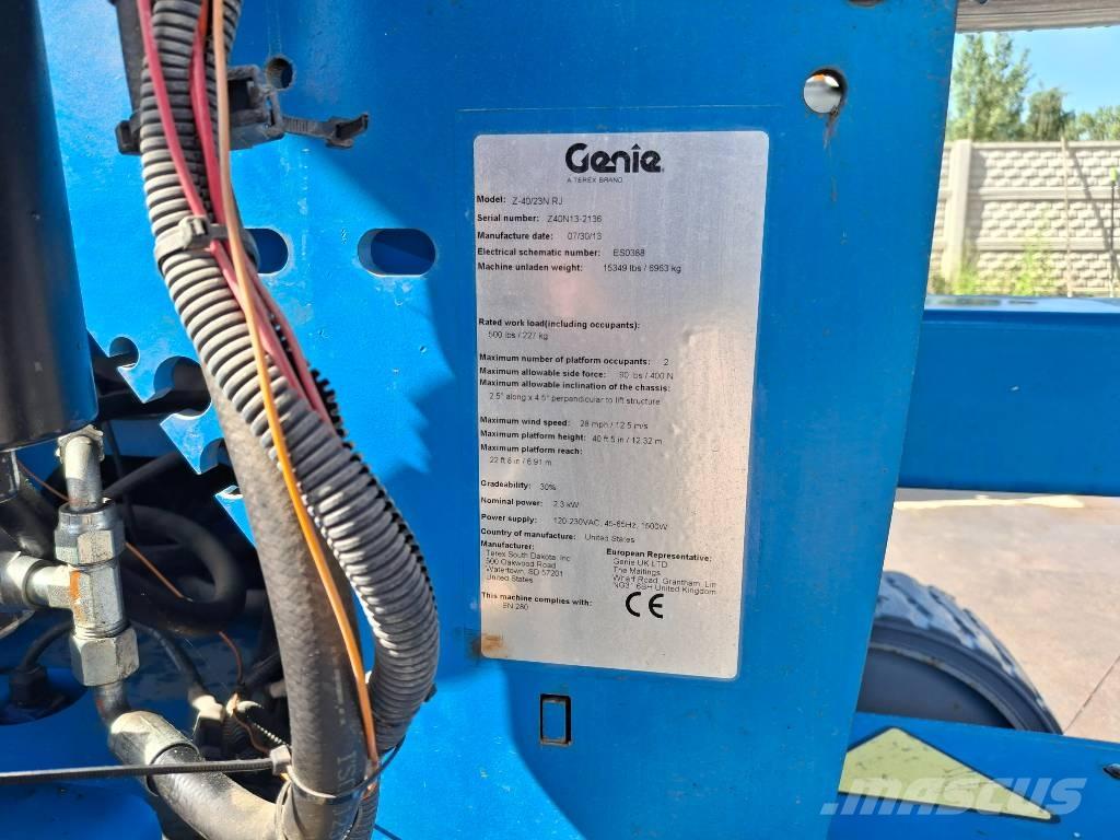 Genie Z40/23NRJ Articulated boom lifts