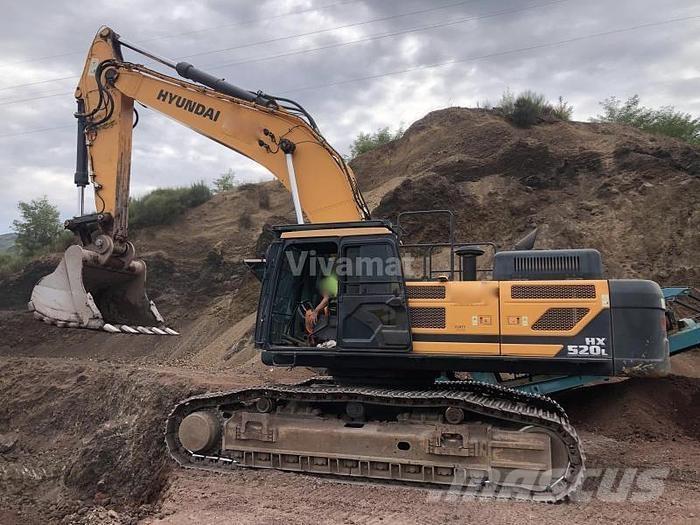 Hyundai HX520L Crawler excavators
