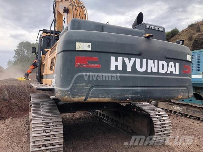 Hyundai HX520L Crawler excavators