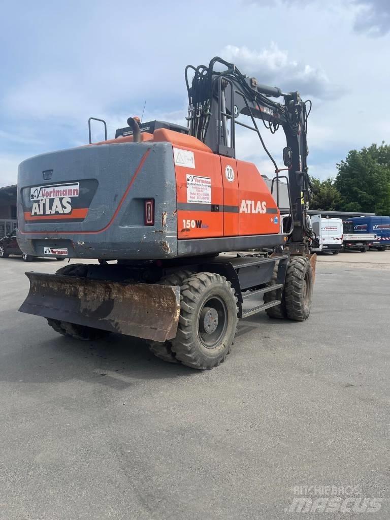 Atlas 150 W Wheeled excavators