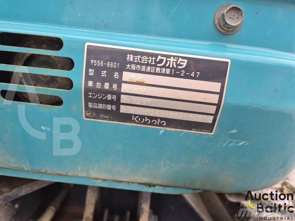 Kubota U 25 Mini excavators < 7t (Mini diggers)