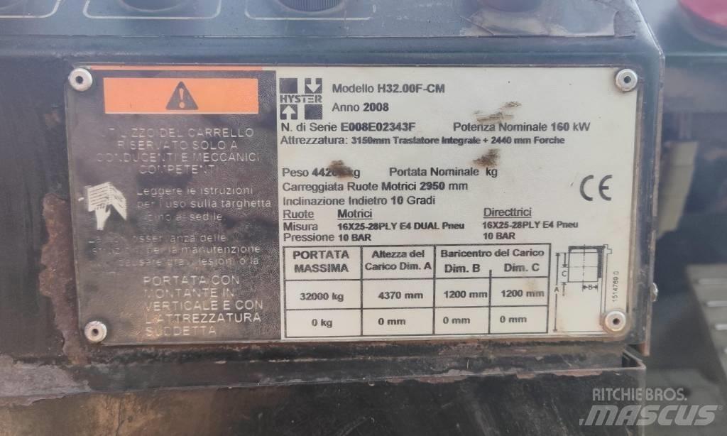 Hyster H32.00F-CM Diesel trucks