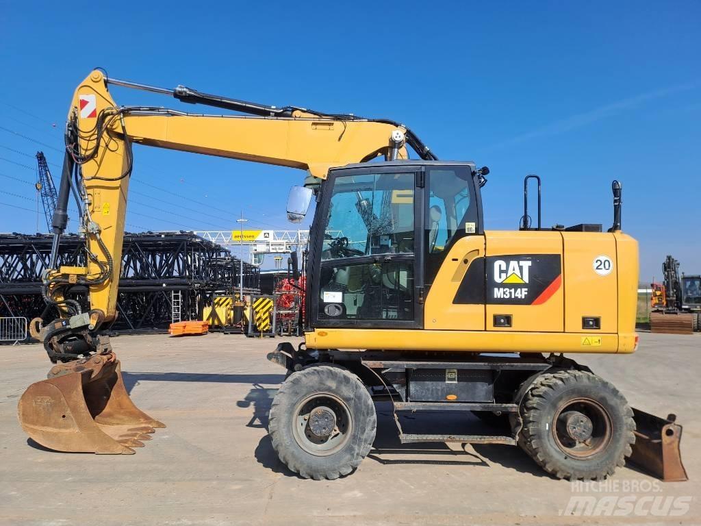 CAT M314F Wheeled excavators
